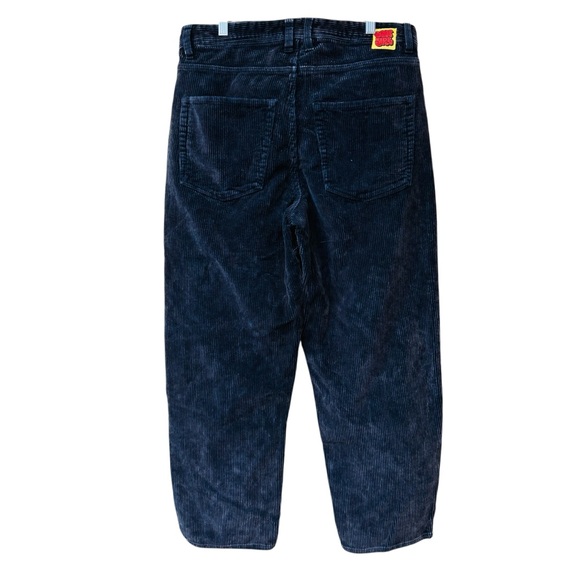 Empyre Black Corduroy Pants Men’s 30 Relax Baggy Skateboard Street Wear - Picture 2 of 11